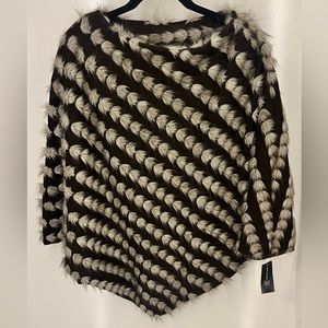 INC International Concepts Black and White Patterned Jacket